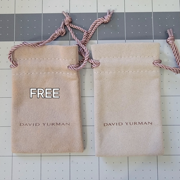 BOGO David Yurman Small Dust Bag  2.5" x 4" - Picture 3 of 3